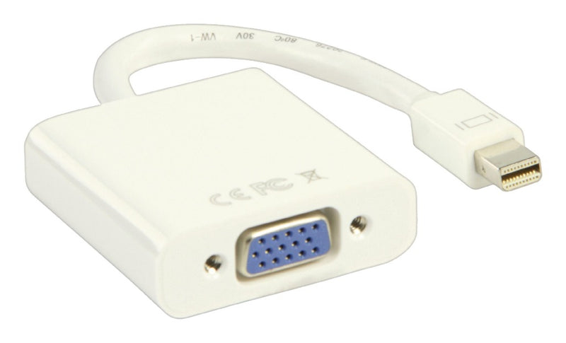 Valueline VLMB37850W02 Mini Displayport Kabel Mini-displayport Male - Vga Female 15-pins 0.20 M Wit