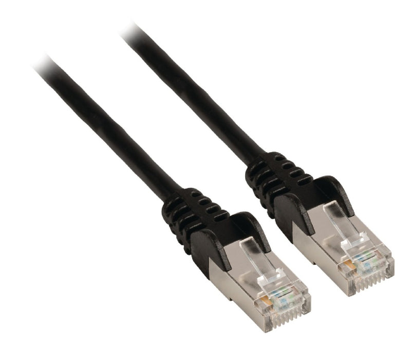 Valueline VLCB85210B30 Cat6 F/utp Netwerkkabel Rj45 (8/8) Male - Rj45 (8/8) Male 3.00 M Zwart