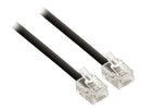 Valueline VLTB90200B20 Telecomkabel Rj11 Mannelijk - Rj11 Mannelijk 2,00 M Zwart