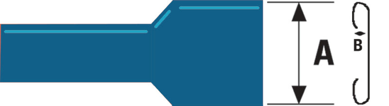 Valueline St-185 Kabelschoen Blauw
