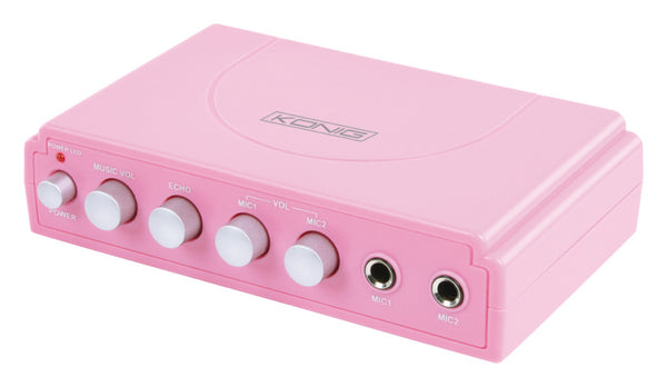 König  HAV-KM11P Karaoke Mixer Roze