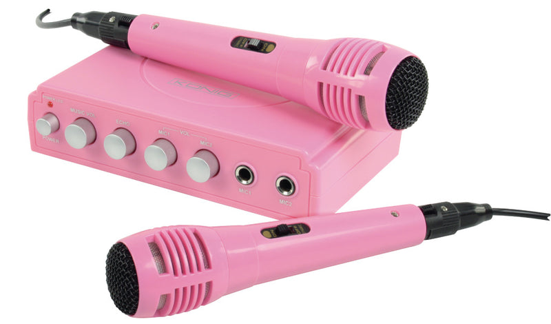 König  HAV-KM11P Karaoke Mixer Roze