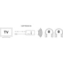 König CSBTTRNSM100 Audiozender Bluetooth 3.5 Mm Zwart