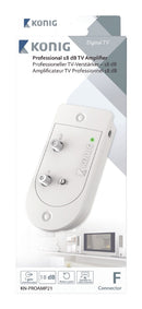 K&ouml;nig KN-PROAMP21 Professionele Tv-versterker 18 Db 1 Uitgang Retourkanaal