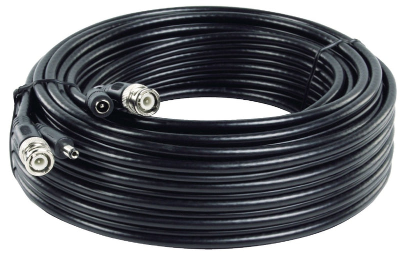 König SAS-CABLE1010B Coax-kabel Rg59 voor Beveiligingscamera en Dc-voeding 10,0 M