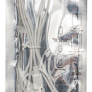 Valueline VLMP39410W1.00 Sync- en Oplaadkabel Usb 2.0 A Male - Micro B Male met Lightning-adapter e