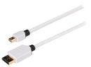 König KNM37400W20 Mini Displayport Kabel Mini Displayport Male - Displayport Male 2,00 M Wit