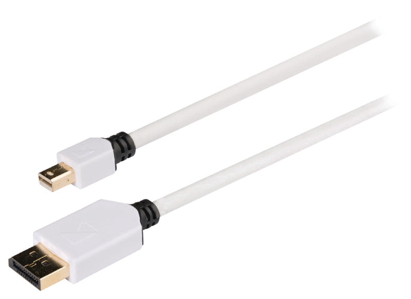 König KNM37400W20 Mini Displayport Kabel Mini Displayport Male - Displayport Male 2,00 M Wit