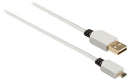 König KNM60410W10 Platte Usb 2.0 Kabel A Male - Micro B Male 1,00 M Wit