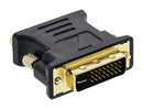 König KNC32900E Dvi - Vga Adapter Dvi-i Male - Vga Female 1 Stuk Grijs
