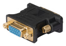 König KNC32900E Dvi - Vga Adapter Dvi-i Male - Vga Female 1 Stuk Grijs