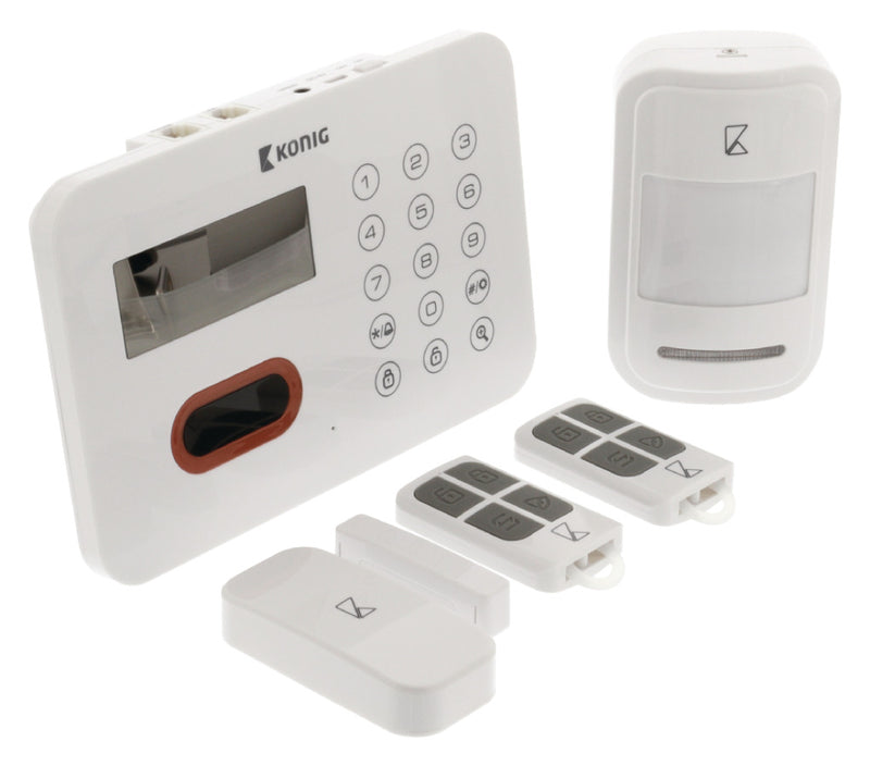 K&ouml;nig SAS-ALARM240 Draadloos Alarmsysteem