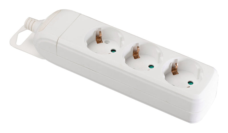 Valueline VLES300F001WH Stekkerdoos 3-wegs Wit