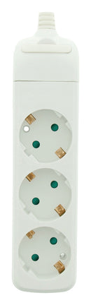 Valueline VLES300F001WH Stekkerdoos 3-wegs Wit