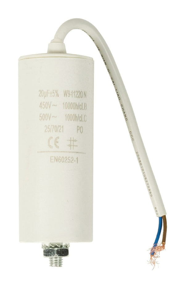 Fixapart W9-11220N Condensator 20.0 uf / 450 V + Kabel