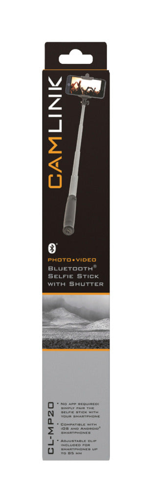 Camlink CL-MP20 Selfie Stick Met Bluetooth Afstandbediening 75 Cm