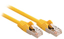 Valueline VLCP85121Y05 Cat5e Sf/utp Netwerkkabel Rj45 (8/8) Male - Rj45 (8/8) Male 0.50 M Geel