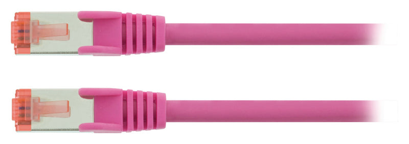 Valueline VLCP85221P200 Cat6 S/ftp Netwerkkabel Rj45 (8/8) Male - Rj45 (8/8) Male 20.0 M Roze