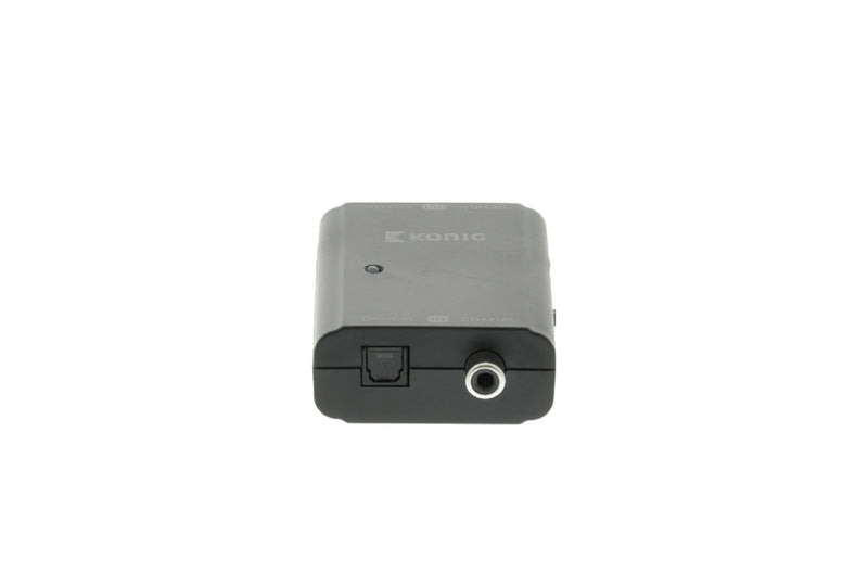 König KNACO2502 Digitale Audio Converter 1x Toslink Female + 1x S/pdif (rca) Female - 1x Toslink Fe