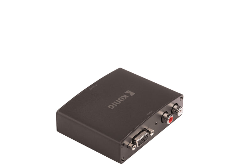 K&ouml;nig KNVCO3410 Hdmi-converter Vga Female + 2x Rca Female - Hdmi-uitgang