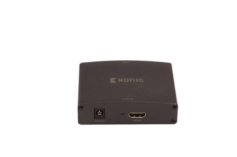 K&ouml;nig KNVCO3410 Hdmi-converter Vga Female + 2x Rca Female - Hdmi-uitgang