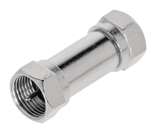 Valueline VLSP41941M Antenne Adapter F-male - F-male Zilver