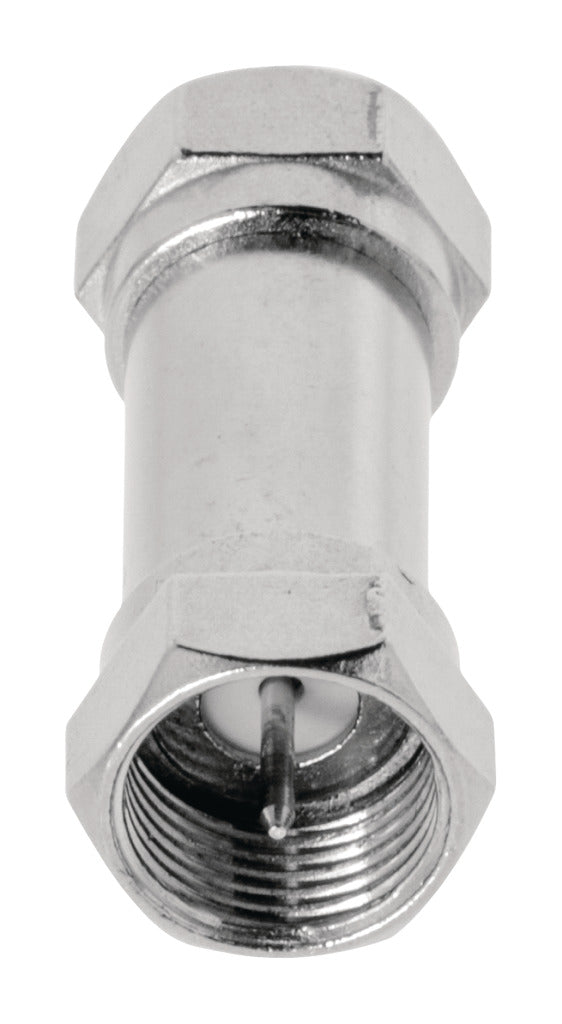 Valueline VLSP41941M Antenne Adapter F-male - F-male Zilver