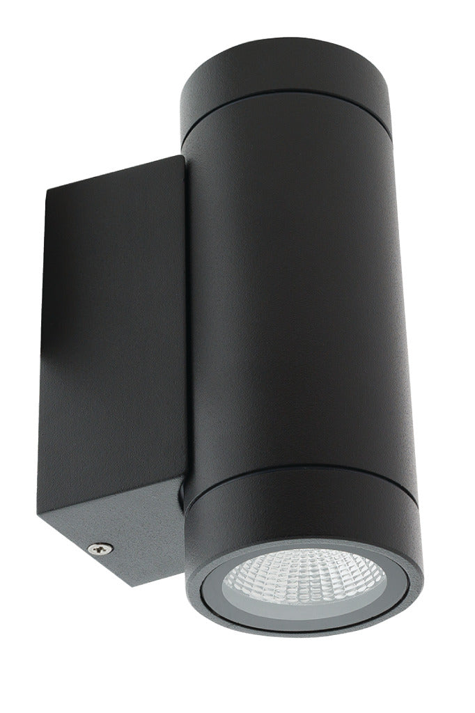 HQ HQLEDWLOUT01 Led Wandlamp Voor Buiten 6 W 190 Lm Zwart