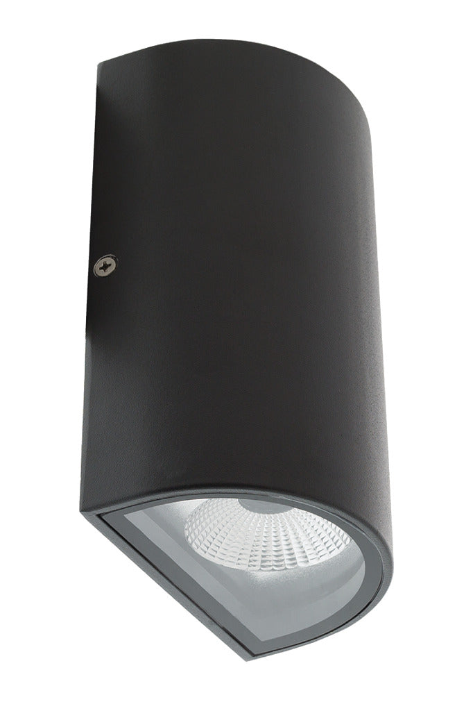 HQ HQLEDWLOUT03 Led Wandlamp Voor Buiten 11 W 490 Lm Zwart