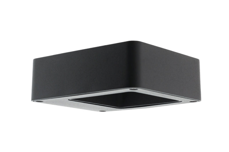 HQ HQLEDWLOUT04 Led Wandlamp Voor Buiten 6 W 120 Lm Zwart