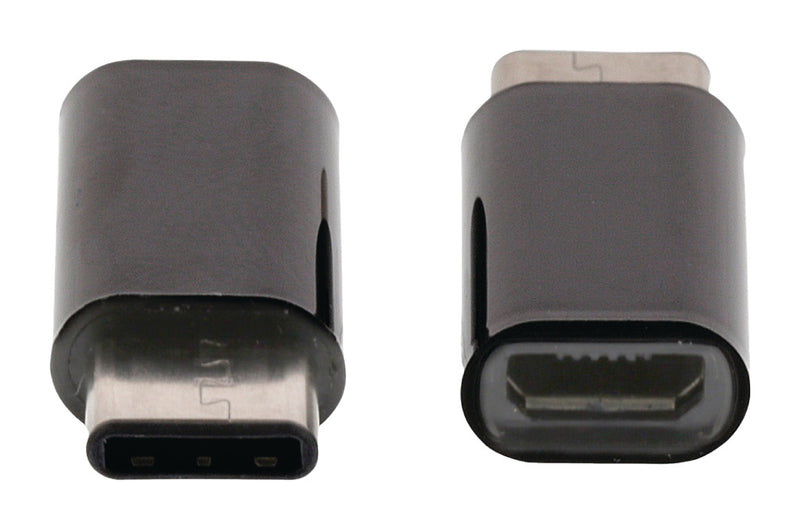 Valueline VLCP60910B Usb 2.0-adapter Usb-c Male - Usb Micro-b Female Zwart