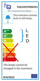 HQ HQLLEASYCRBWW5 Led-strip Pakket 7.5 W 315 Lm Warm Wit