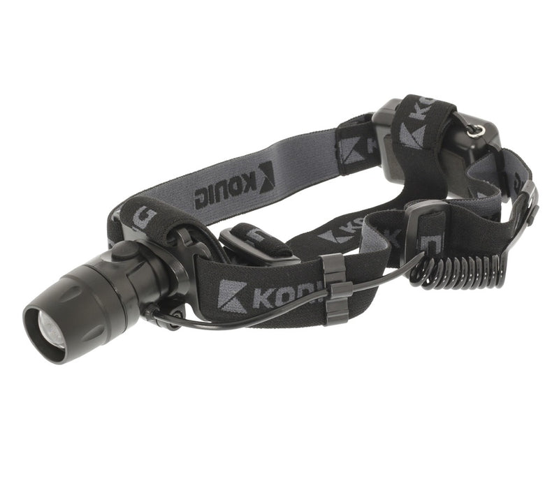 Konig Outdoor LED Hoofdlamp 3W Zwart