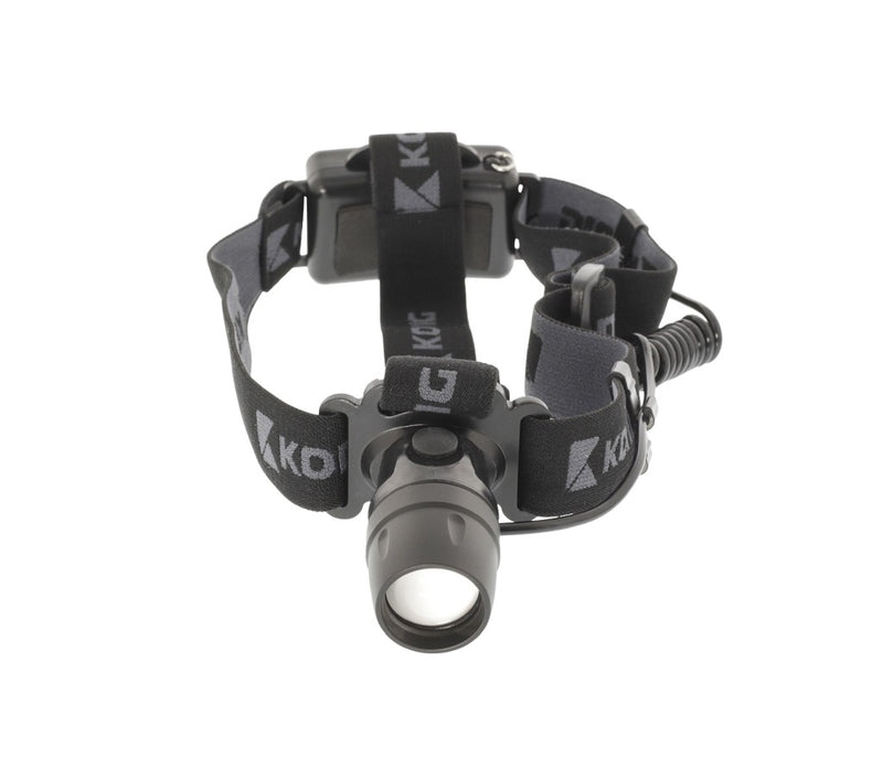 Konig Outdoor LED Hoofdlamp 3W Zwart