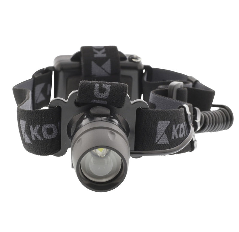 Konig Outdoor LED Hoofdlamp 3W Zwart