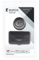 Konig Outdoor LED Hoofdlamp 3W Zwart