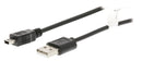 Valueline VLCT60300B20 Usb 2.0-kabel A Male - Mini 5-pins Male 2,00 M Zwart