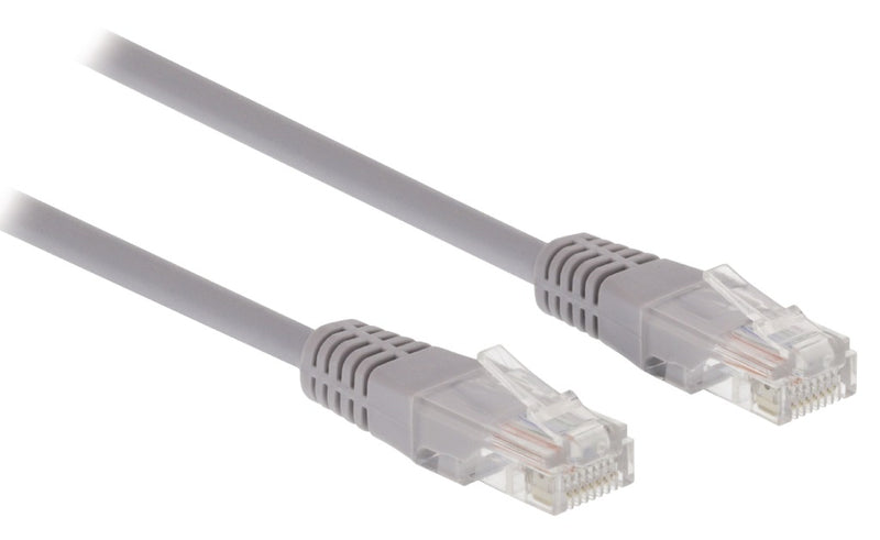 Valueline VLCT85000E100 Cat5e Utp Netwerkkabel Rj45 (8/8) Male - Rj45 (8/8) Male 10.0 M Grijs