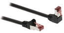 Valueline VLCP85227B50 Cat6 S/ftp Netwerkkabel Rj45 (8/8) Male - Rj45 (8/8) Male 5.00 M Zwart