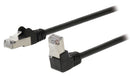 Valueline VLCP85125B50 Cat5e Sf/utp Netwerkkabel Rj45 (8/8) Male - Rj45 (8/8) Male 5.00 M Zwart