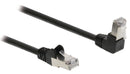 Valueline VLCP85125B50 Cat5e Sf/utp Netwerkkabel Rj45 (8/8) Male - Rj45 (8/8) Male 5.00 M Zwart