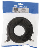 Valueline VLCP85127B100 Cat5e Sf/utp Netwerkkabel Rj45 (8/8) Male - Rj45 (8/8) Male 10.0 M Zwart