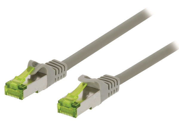 Valueline VLCP85420E10 Cat7 Pimf (s/ftp) Netwerkkabel Rj45 (8/8) Male - Rj45 (8/8) Male 1.00 M Grij
