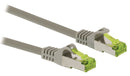 Valueline VLCP85420E10 Cat7 Pimf (s/ftp) Netwerkkabel Rj45 (8/8) Male - Rj45 (8/8) Male 1.00 M Grij
