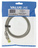 Valueline VLCP85420E10 Cat7 Pimf (s/ftp) Netwerkkabel Rj45 (8/8) Male - Rj45 (8/8) Male 1.00 M Grij