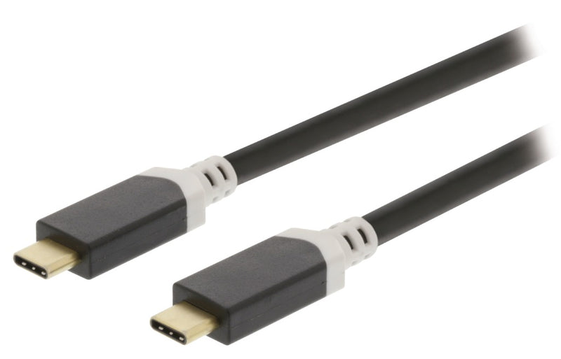 König KNC64750E10 Usb 3.1 Kabel Usb-c Male - Usb-c Male 1.00 M Antraciet Gen 2 (10 Gbps)