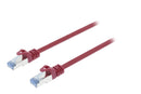Valueline VLCP85320R50 Cat6a S/ftp Netwerkkabel Rj45 (8/8) Male - Rj45 (8/8) Male 5.00 M Rood