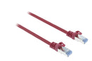 Valueline VLCP85320R50 Cat6a S/ftp Netwerkkabel Rj45 (8/8) Male - Rj45 (8/8) Male 5.00 M Rood