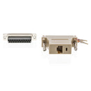 Valueline VLCP52822I Seriële Adapter Sub-d 25-pins Male - Rj45 (8/8) Female Ivoor