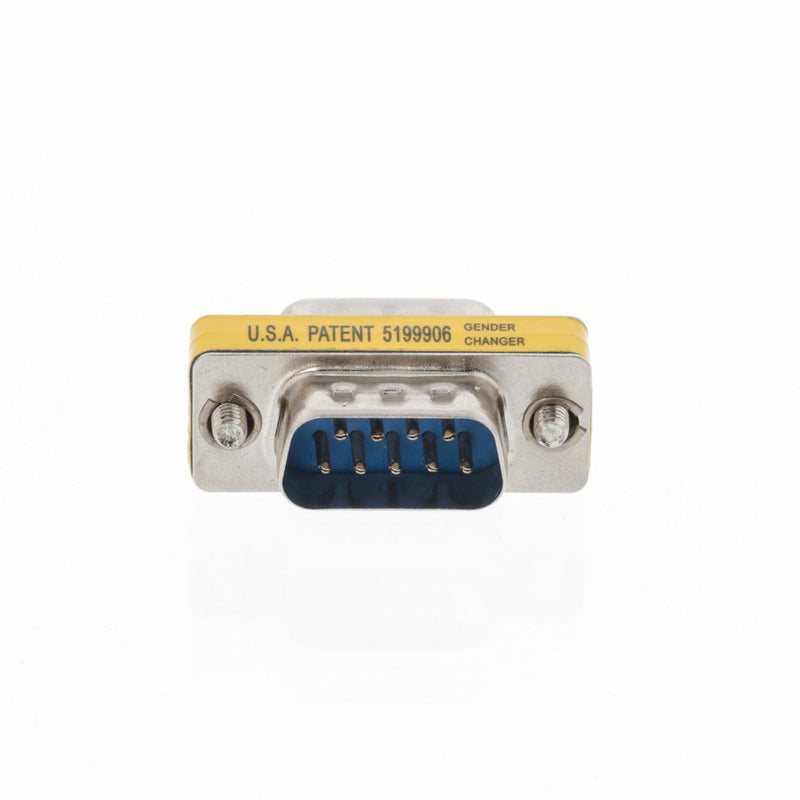 Valueline VLCP52811M Seriële Adapter Sub-d 9-pins Male - Sub-d 9-pins Male Metaal